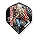 Winmau - Iron Maiden Dart Flight Collection - Dart Flights 5 Sets Per Pack (15 in Total) Extra Thick 100 Micron - Standard Shape Darts Flights - Professional Darts Accessories