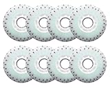 LED Flash Skateboard Wheels, 90-125mm, 90A Hardness, Electric Flint Sparking Effect,...