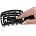 The bbosong lab Maze Hair Brush – Curved and Flexible Brush Head, Fast Drying, Detangling, for All Hair Types