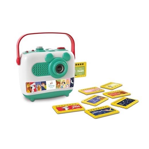 Clementoni 52763 Projector & Story Stories - Disney Baby, Medium, French Game