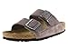 Produktbild Birkenstock Unisex Erwachsene Sandale Arizona Veloursleder schmal Lila 42