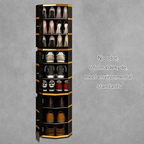 Étagère à chaussures rotative de qualité supérieure au design moderne