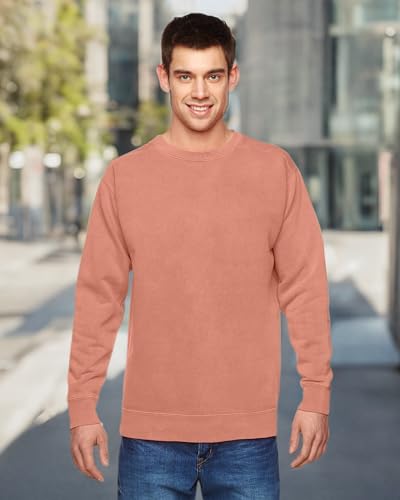 Comfort Colors Mens Crew Neck Fashion-sweatshirts, Terracota, 3X-Large US4
