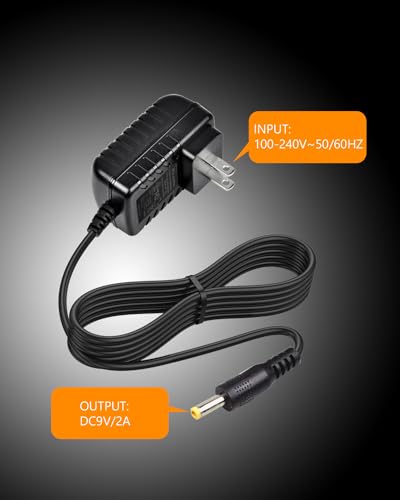 Foyu AD-240130-9V2A Wall Charger For Portable Dvd Player, Replacement Ac-Dc Power Adapter thumb #1