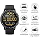 Beukei Panzer Schutz Glas für Garmin Vivoactive 5, 3 Stück Handyglas[Anti-Kratzen][Sans Bulless][9H Härte] Display Schutzfolie