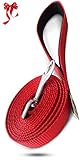 PetsLovers Durable Dog Lead - Padded Handle, Tough Nylon Webbing - 6 Feet Long, 1 Inch Wide