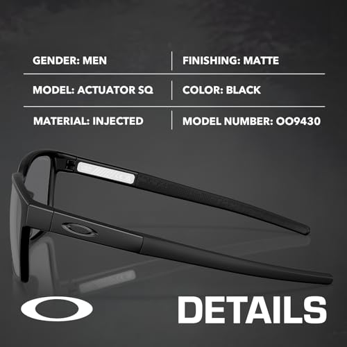 Oakley OO9430 Actuator Sq – Prizm Lens, Non-Polarized Rectangle Sunglasses with Official Eyewear Kit Bundle2