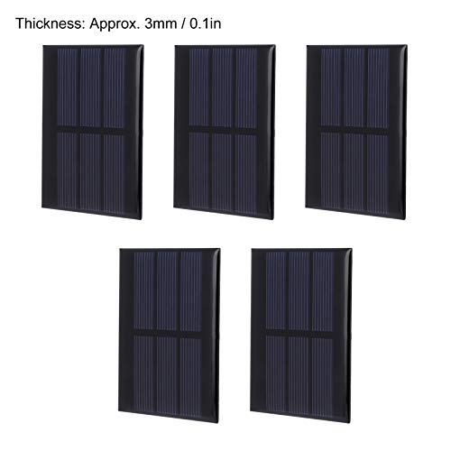 Mini carregador de painel solar | Sistema de 5 peças de módulo de painel solar | Módulo de energia d