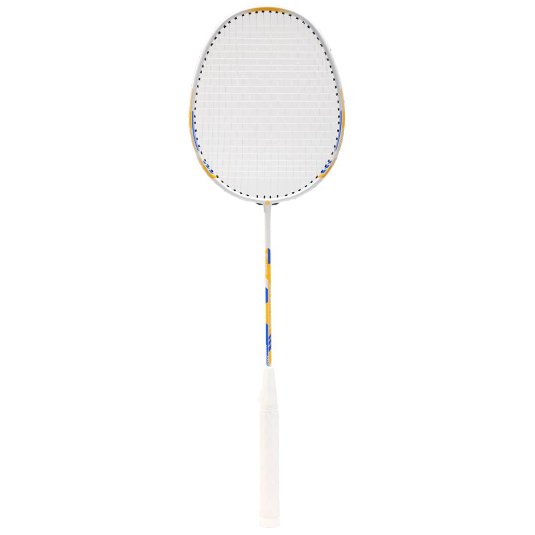 Veera Adjustable Badminton Racket with Fully Padded Cover | Adjustable from Junior to Senior | First Time in India | 4U Lightweight | Built in Washable & Replaceable Grip | White (B0D733Y13Z) Amazon Price History, Amazon Price Tracker