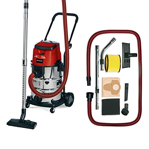 Einhell Aspirador Inalámbrico Te-Vc 36 30 Li S-Solo Power X-Change Iones De Litio, 36 V, Eco Boost, Depósito De 30 L, Manguera Incluida, Sin Ba Einhell Aspirador Inalámbrico Te-Vc 36 30 Li S-Solo Power X-Change Iones De Litio, 36 V, Eco Boost, Depósito De 30 L, Manguera Incluida, Sin Ba