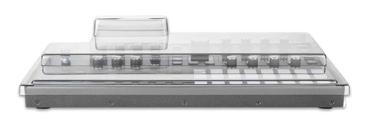 Decksaver Cover for ASM HYDRASYNTH Desktop, Keyboard Protection, Dustproof, Robust, Transparent