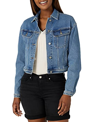 Lee Legendary Chaqueta Corta Jean, Watchet, S para Mujer