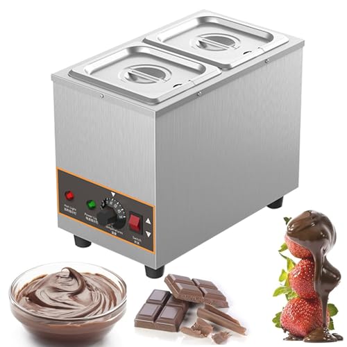 Máquina para templar chocolate 800W 2.5 l x2 miniatura 1