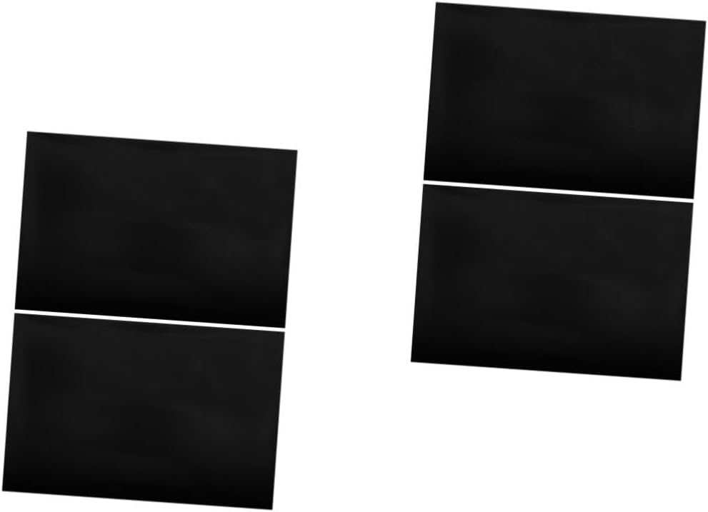 Veemoon 4sheets Removable Dry Erase Black Board Stickers for Boy Girl Message Boards for Home Classroom Use Easy to Install for Creativity and Learning