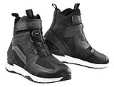 mit Atop Verschluss vorne Bogotto Quickshift Motorrad Stiefel, schwarz, 48