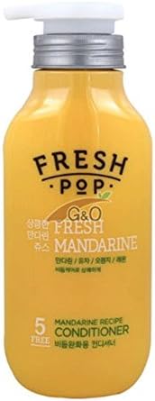[AMORE PACIFIC] FRESH POP SAMPOO / CONDITIONER (8.MANDARINE RECIPE CODITIONER)