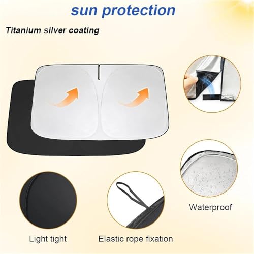 Parasol para coche BYD Dolphin 2022-2024 que soluciona el salpicadero caliente por rayos UV 3