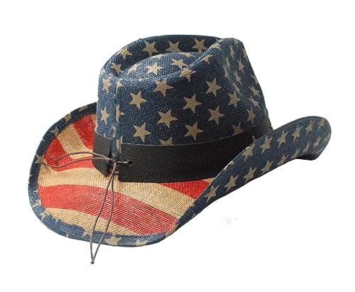 Image of THE CELL Straw Cowboy Hat