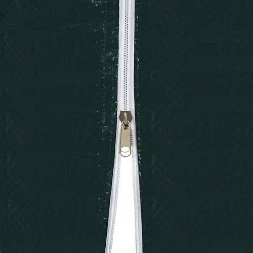 Vista 52 de vidaXL Tienda de campaña para fiestas al aire libre, 9 pies 10 pulgadas x 9 pies 10 pulgadas, resistente a los rayos UV y al agua, carpa de jardín