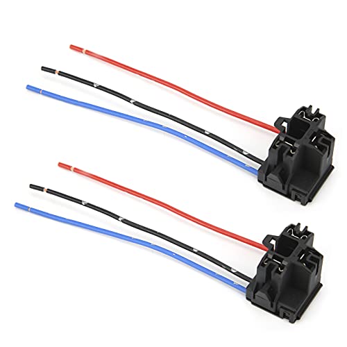 Conector de faro 2 uds H4 enchufe hembra de bombilla con cable de cobre Plug and Play resistente al calor 12V Cableado de conector de faro