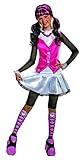 Mad for Monster High? Be one daring and dashing Draculaura. Wear the Monster High Deluxe Draculaura Costume for a night of fright and fun.