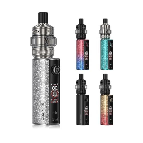yX80zdq^oR Eleaf iStick X80 bh{́iC[[t ACXeBbNj+5ml Melo X Ag}CU[ ^N X^[^[Lbg 510F|CU[ 3200mAhobe[ 80W Type-C[dΉ  V[V 