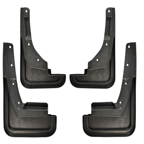 Image of XUKEY Mud Flaps for Ford Maverick 2025 2024 2023 2022 Accessories All Weather Splash Guard Mudguards Mudflaps Fender Tire Protector Rear Front No Drilling Required,Black(Set of 4)