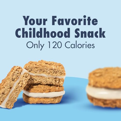 image for Sinless Snacks Sinless Oatmeal Cream Pie - Keto Vanilla Cream Sandwich