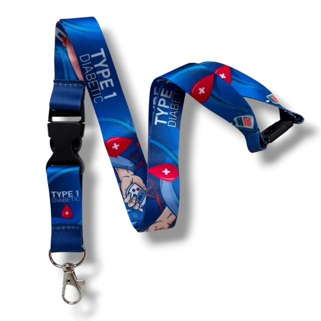 Diabetic/Diabetes Awareness Lanyard (Type 1)