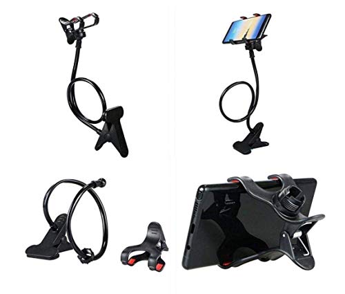 Suporte para Smartphone e Tablet Vivitar com rotação 360° e haste flexível para fixação em mesa – Pr