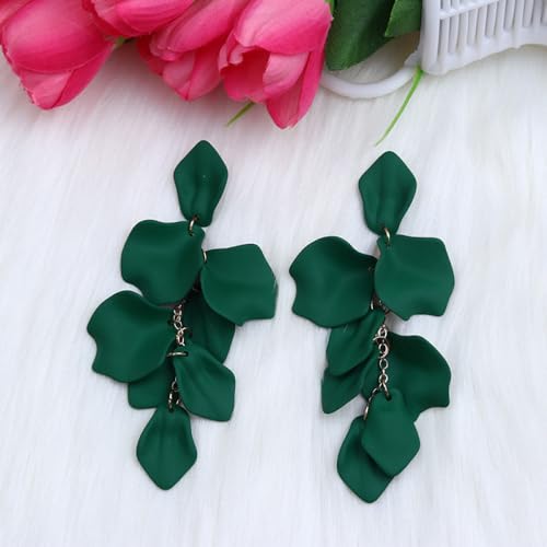 Déclaration classique boucle d'oreille fleurs et franges - 3