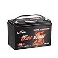 LiTime 12V 100Ah LiFePO4 Group 31 Battery, Compatible with Victron, Built-in 100A BMS & Bluetooth, Low-Temperature Protection, CAN/RS485 Communication, Ideal for Trolling Motors, Marine, RV & Off-Grid