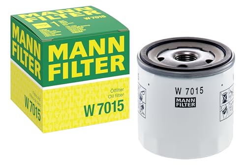 MANN FILTER W 7015 Filtro de aceite   para Automóviles + Vehículos de transporte