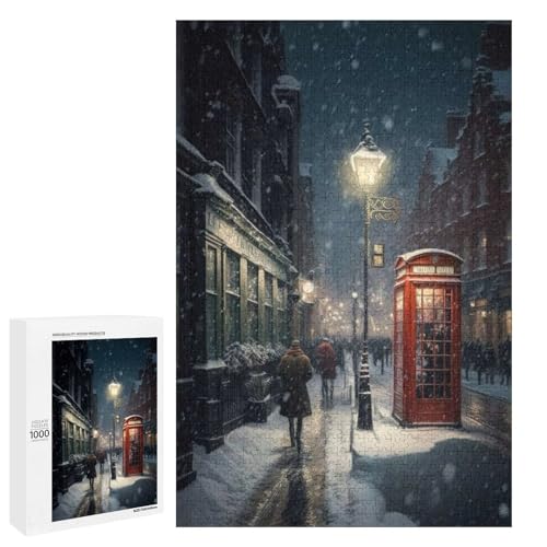Puzzle adultes 1000 pièces Winter II pour animer vos soirées d'hiver en famille au coin du feu