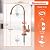 Express Water Modern Water Filter Faucet – Brushed Copper Faucet – 100% Lead-Free Drinking Water Faucet – Compatible with Reverse Osmosis Water Filtration Systems