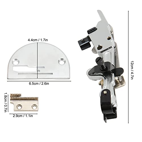 Pie lateral cortador para máquina de coser industrial miniatura 4