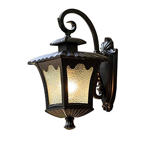 Lumière murale aluminium extérieur rusty mat pour villa et jardin étanche