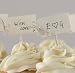 Ginger Ray Wedding or Party Vintage Write your Own Cupcake Sticks/Toppers, Ivory