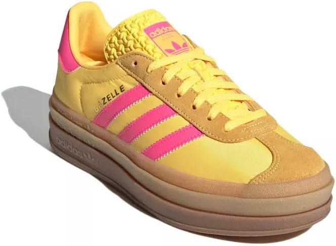 adidas Gazelle Bold Womens Sneaker (Spark Lucid Pink, IG4387, 6) - Image 2