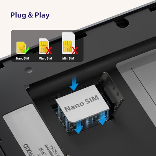 STRONG Mobiler WLAN Router mit SIM Steckplatz, 4G+ LTE CAT6 300 Mbit/s DL, WLAN AC900Mbit/s, Tragbarer WiFi Hotspot, Farbdisplay, Verbindet bis zu 16 Geräte, 2500 mAh Akku, USB-C Anschluss (MIFI900D)