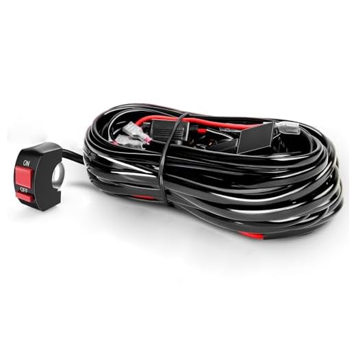 Kit Cablaggio Faro LED Motocicletta 12V-40A