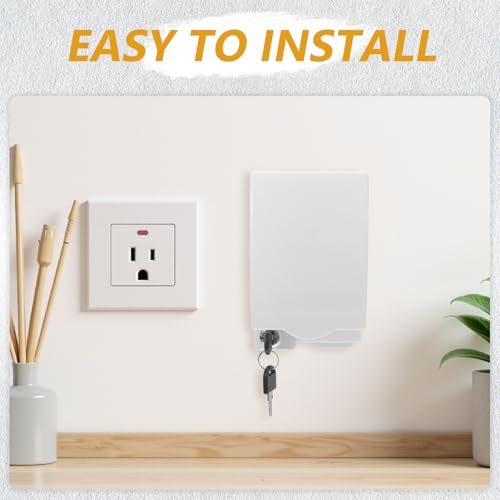 Cubierta para Enchufe de Pared Tipo 86 de plástico blanco para baño 7
