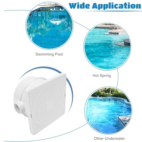 Miniatura 5 de Duokon Caja De Conexiones Para Piscinas, Accesorios Para Piscinas Caja De Distribución De Luz Subacuática Reemplazo De La Caja De Conexiones Caja De Salpicaduras