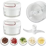 [Uso amplio] Se utiliza para cortar diversas verduras y carnes en guacamole, salsa de tomate y otros condimentos. También se puede utilizar como aperitivo o puré de manzana.Este cortador de verduras manual es perfecto para cocinas pequeñas, autocaravanas, viajes de verano y campamentos.