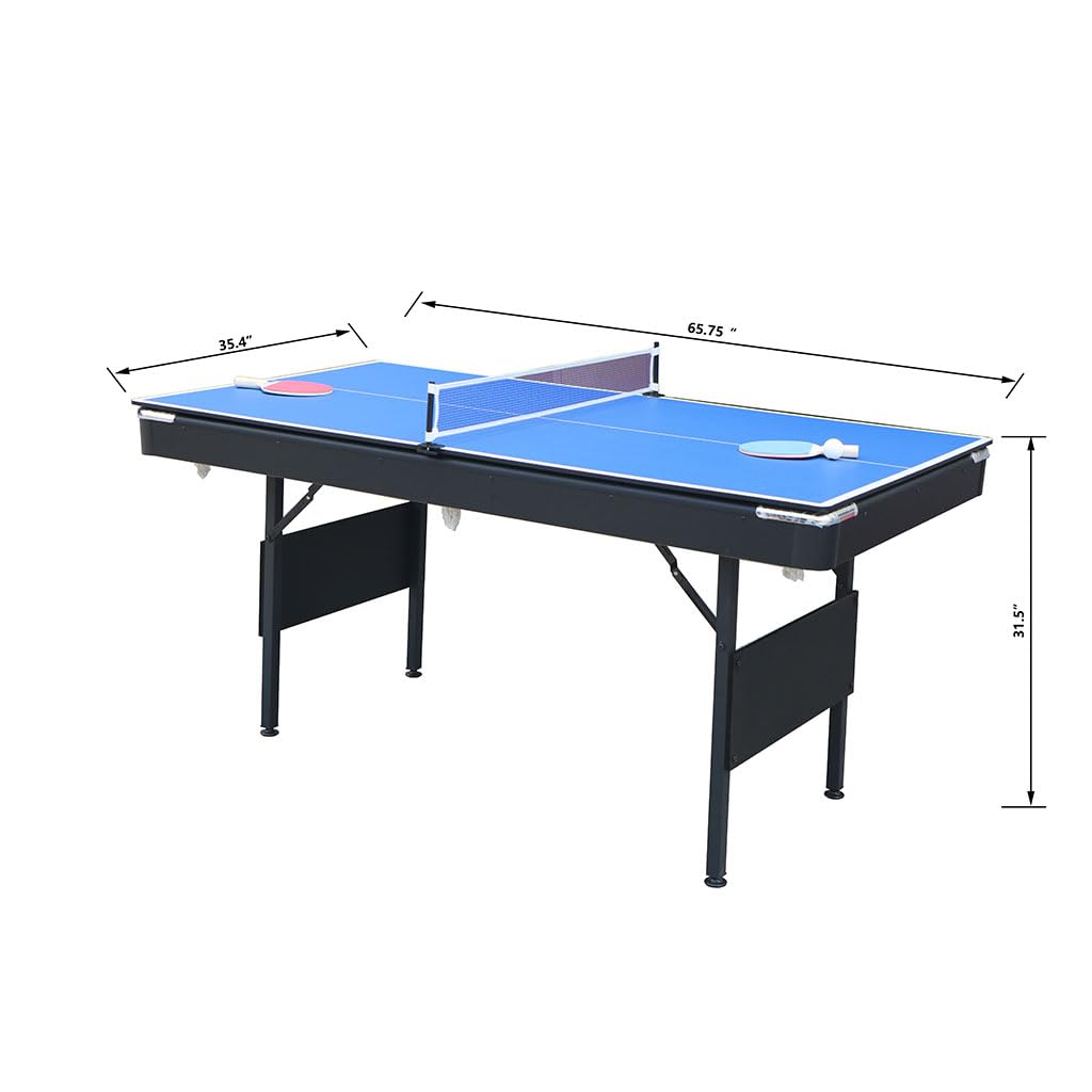 Table Multi-jeux Gamesson Mars - Billard, Tennis De Table Et Bureau 3-en-1