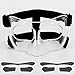 SYJHHWGS Sports Face Guards Nose Guard Basketball Face Football Training Face with Cushioning Pad