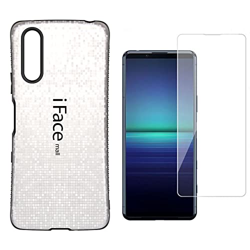 UCN iFace mall Xperia 10 III 10 III Lite p P[X & KXtBZbg 2_ SOG04 SO-52B XQ-BT44 e}[NX[ Jo[ Xgbvz[ wh~ ʕی tB (O