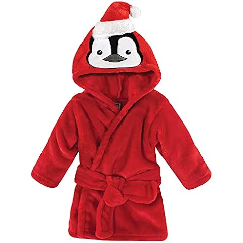 Hudson Baby Boy Penguin Bathrobe for Infants Cover
