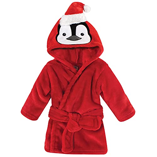 Image of Hudson Baby Unisex Baby Plush Animal Face Bathrobe