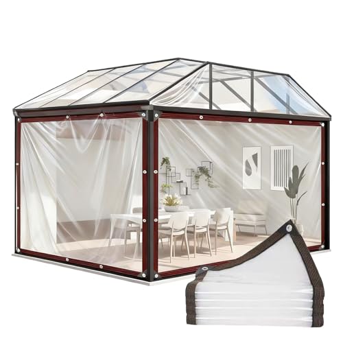 Loneta impermeable de serreta transparente lona HDPE exterior impermeable 2